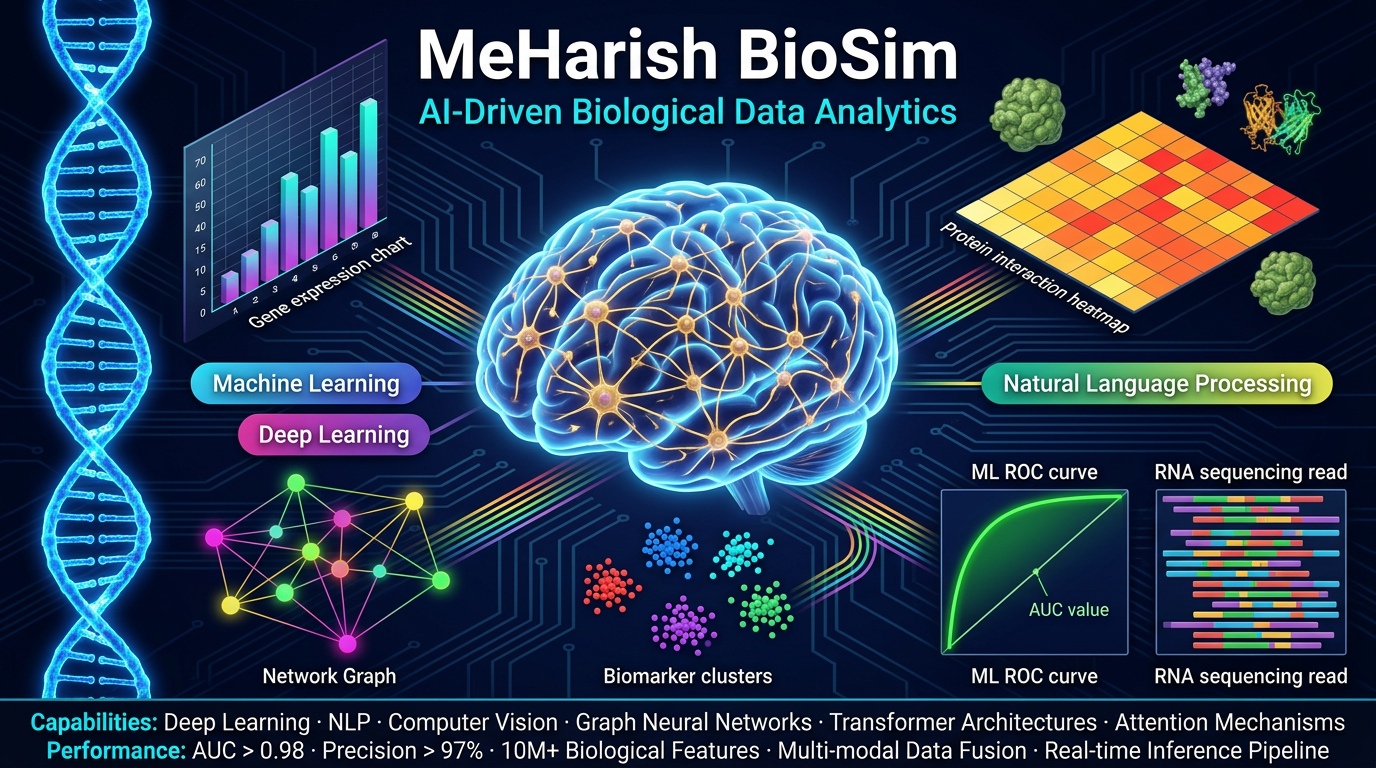 AI-Driven Biological Data Analytics