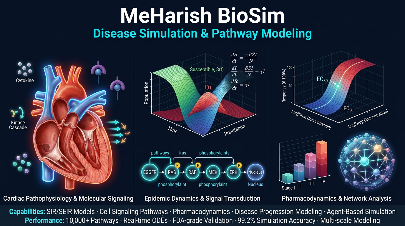 Disease Simulation & Pathway Modeling